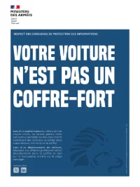 Une campagne de sensibilisation à la sûreté lancée par la DRSD