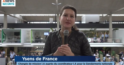 Retour sur le salon AGIR – Interview d’Ysens de France, chargée de mission Intelligence Artificielle au sein de la Gendarmerie Nationale