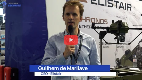 Elistair présente son drone filaire à Eurosatory 2026