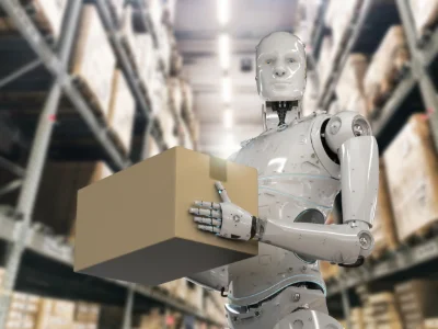 Des robots sont de plus en plus présents dans les entrepôts